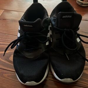 Adidas black sneakers